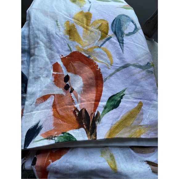 New Anthropologie Briony Duvet Cover sz Twin - Picture 3 of 8